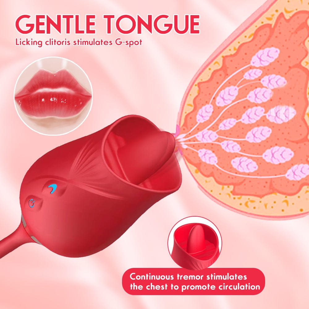 Aroselove - The Rose Toy With Bullet Vibrator Pro - Aroselove