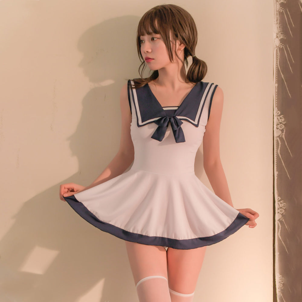 Cute Sailor Cosplay Mini Dress