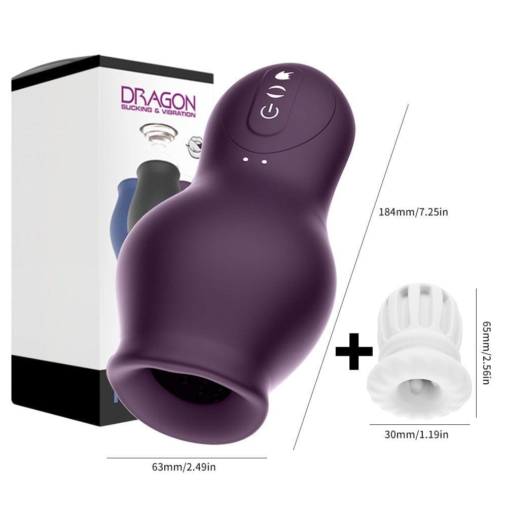 Aroselove - Dragon Suction Trainer Sucking Vibration Male Masturbator - Aroselove