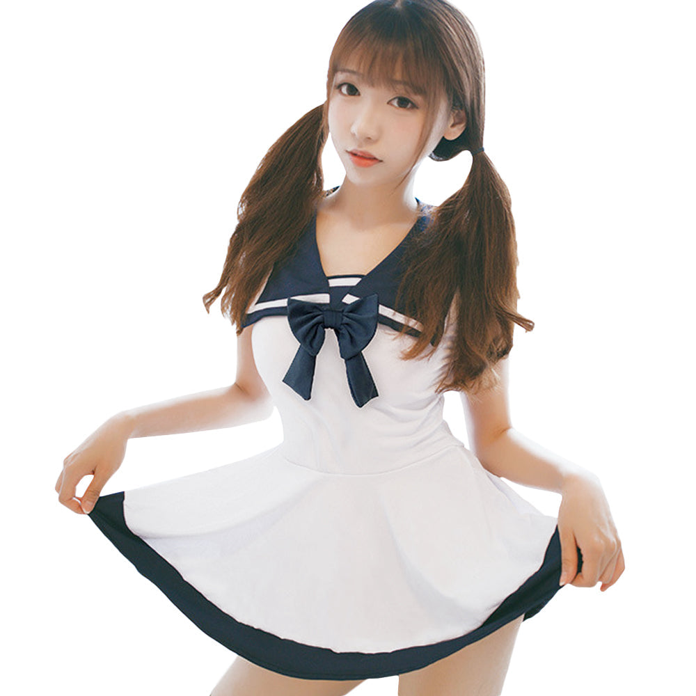 Cute Sailor Cosplay Mini Dress