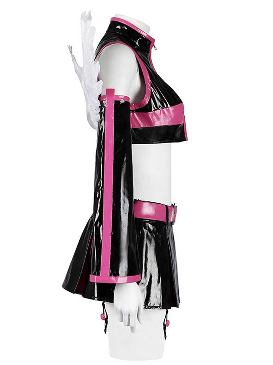Anime Black & White Angel Costume