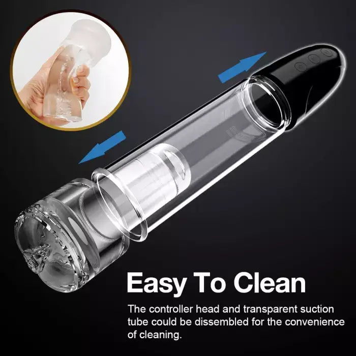 2 In 1 Vacuum Pump For Penis Stimulation And Enhancement Training