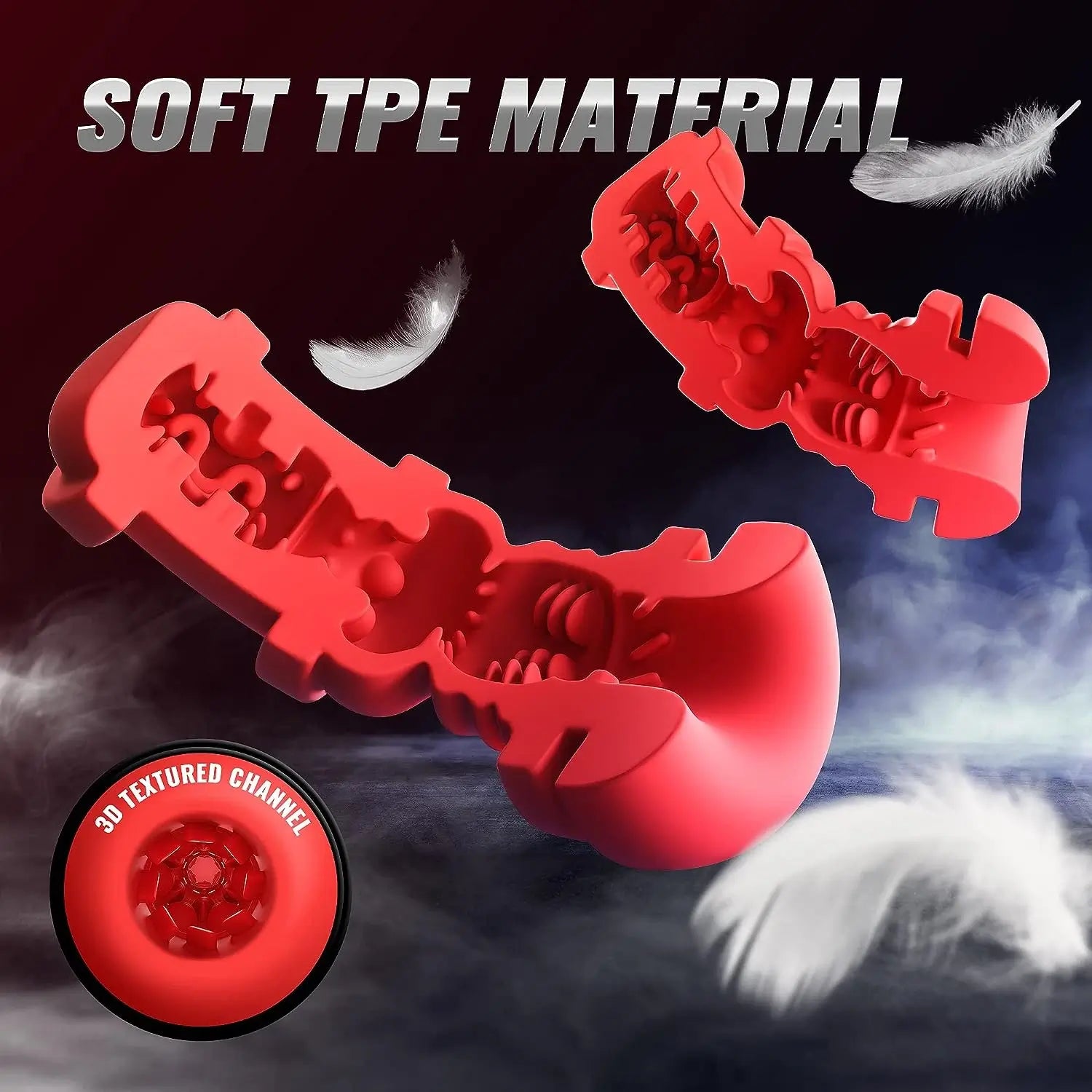 2023 New 8 Vibrating and Thrusting Modes Male Masturbators with LCD Display