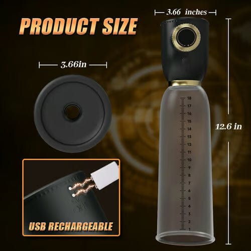 Aroselove - Royal 2 in 1 Stretching Training Penis Pump - Aroselove