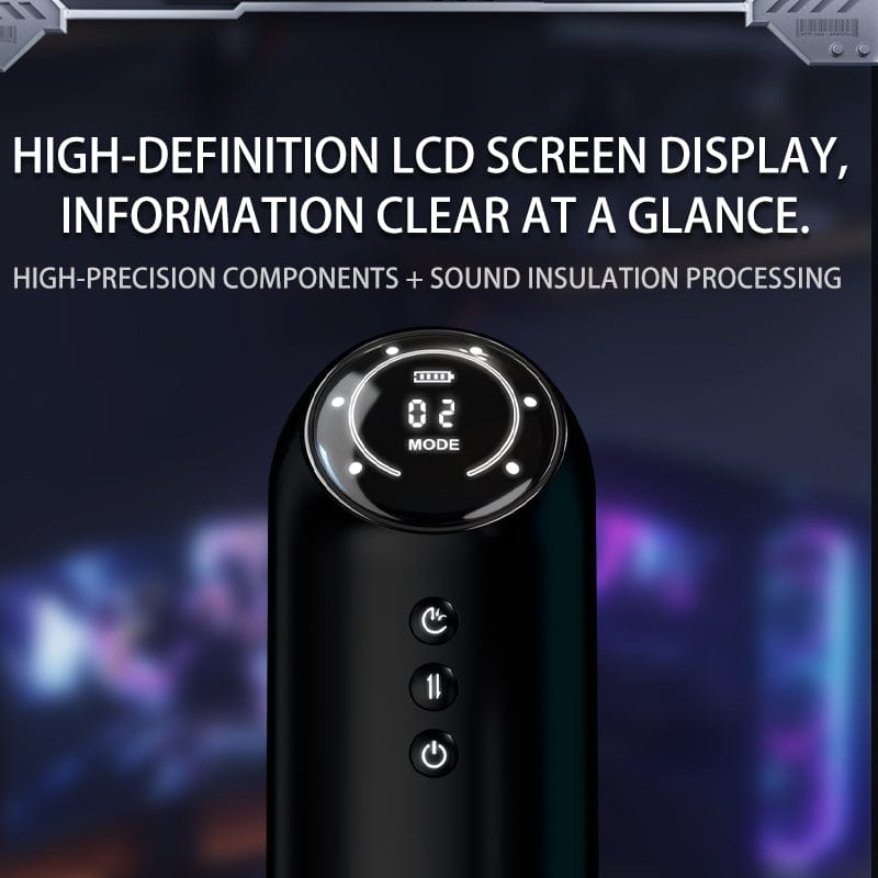 Aroselove - 4 Frequency Retractable Sucking Heated Male Masturbator - Aroselove