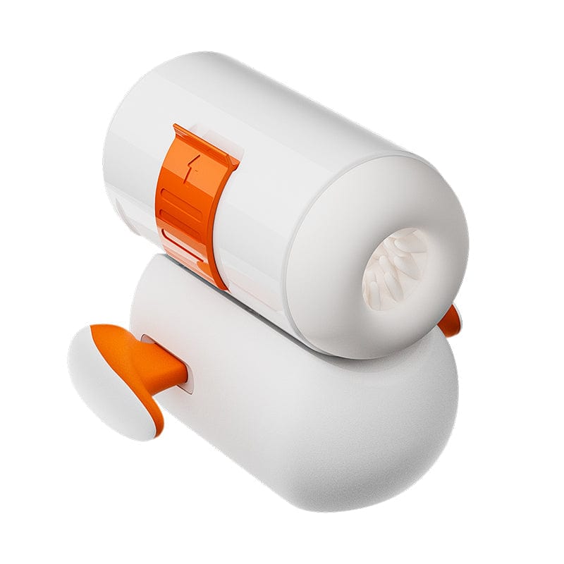Aroselove - USB Type-C Rechargeable Male Masturbator with Heating Function and 7-Frequency Telescopic Movements - Aroselove