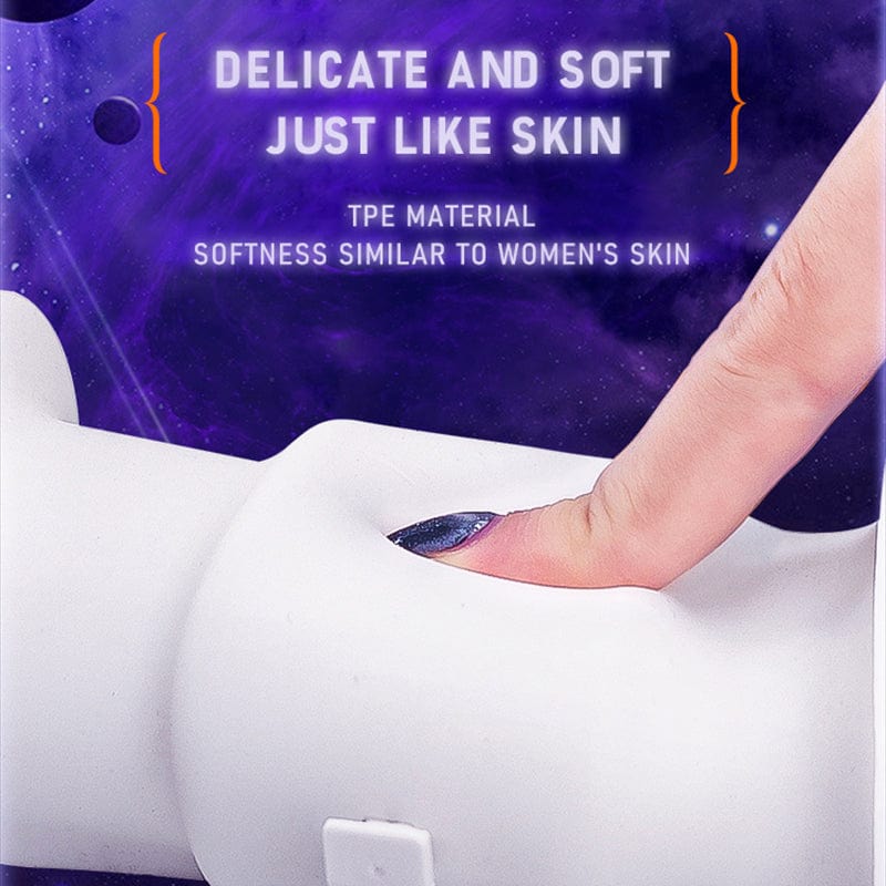 Aroselove - USB Type-C Rechargeable Male Masturbator with Heating Function and 7-Frequency Telescopic Movements - Aroselove