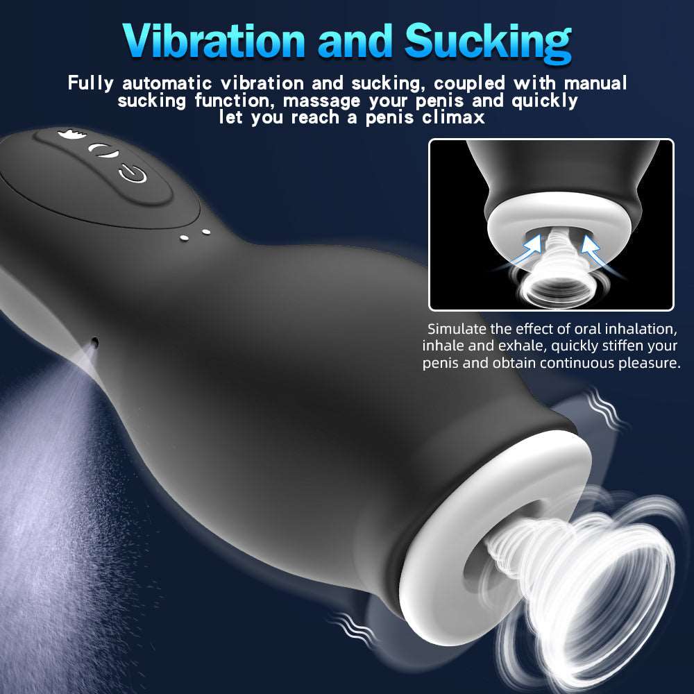 Aroselove - Dragon Suction Trainer Sucking Vibration Male Masturbator - Aroselove