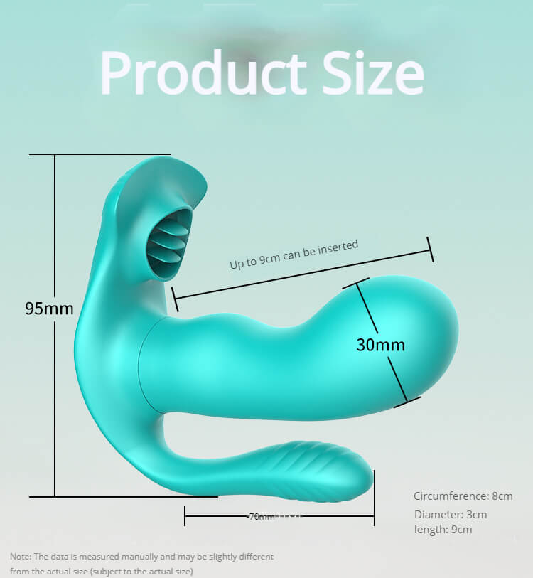 3 In 1 Anal Vibrator Butt Plug With 9 Frequency Vibration