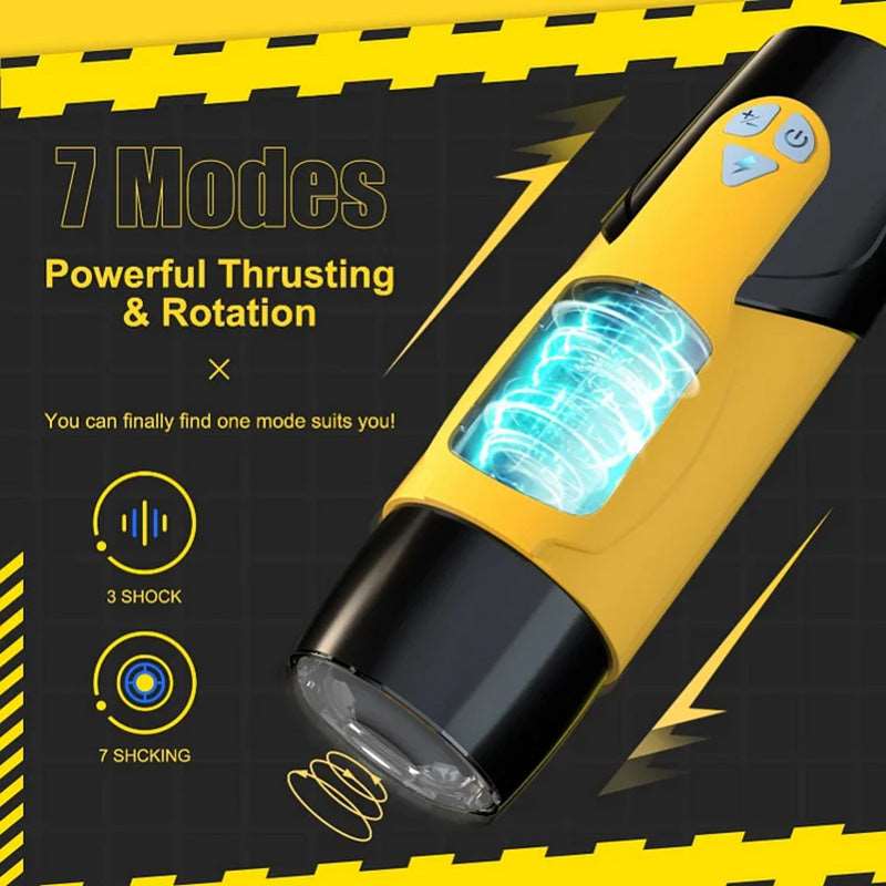 Aroselove - Airplane Cup Masturbator 7 Thrusting Modes 7 Rotation - Aroselove
