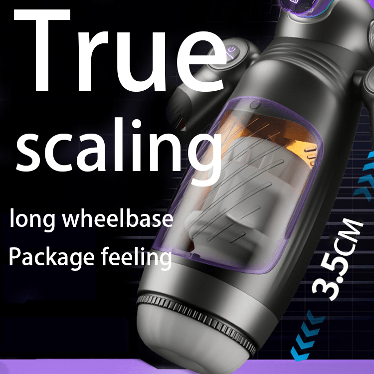 Aroselove - Bella Bot - Robot Telescopic Vibration Male Penis Stroker - Aroselove