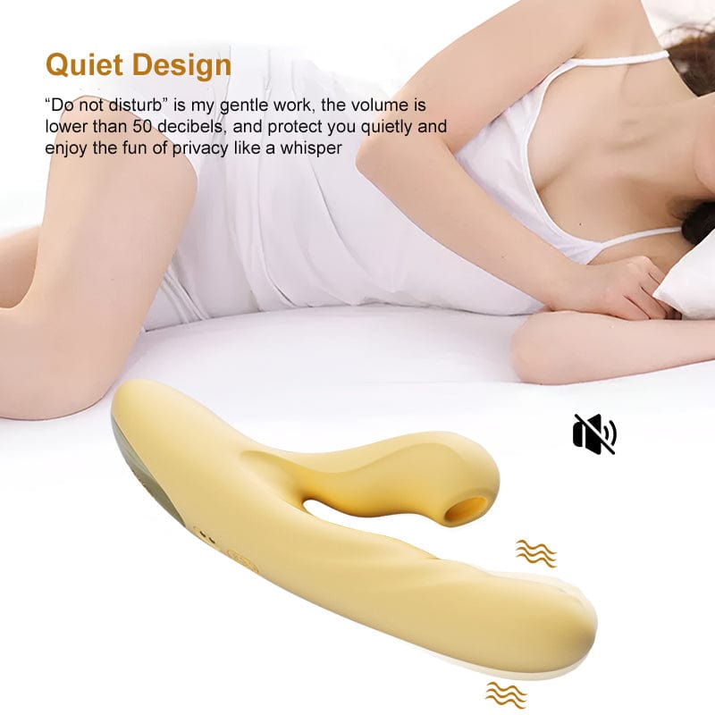 Aroselove - 7-Speed Suction 10-Speed Telescopic Automatic Heating Female Masturbator - Aroselove