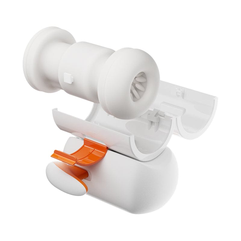 Aroselove - USB Type-C Rechargeable Male Masturbator with Heating Function and 7-Frequency Telescopic Movements - Aroselove