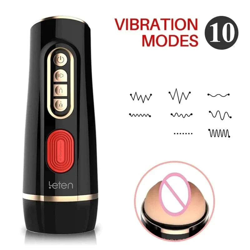 Aroselove - 10-Frequency Vibration Sucking Aircraft Cup - Aroselove