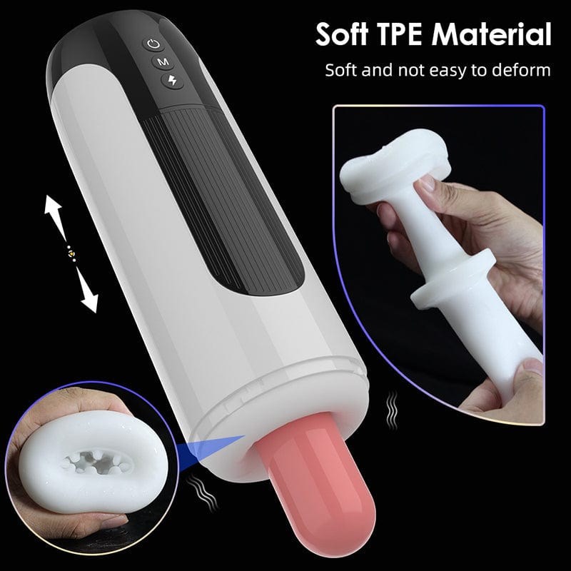 Aroselove - Fully Automatic Male Telescopic Vibrating Masturbator - Aroselove