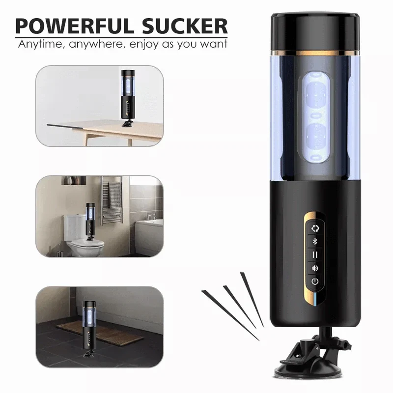 Aroselove - Male Automatic Telescopic Male Masturbation Intelligent Voice Pussy Blowjob - Aroselove