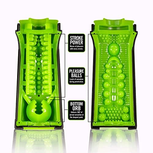 Aroselove - M for Men M2 Masturbator Cup - Multiple Pleasure Chambers for Powerful Sensations During Penetration - Aroselove