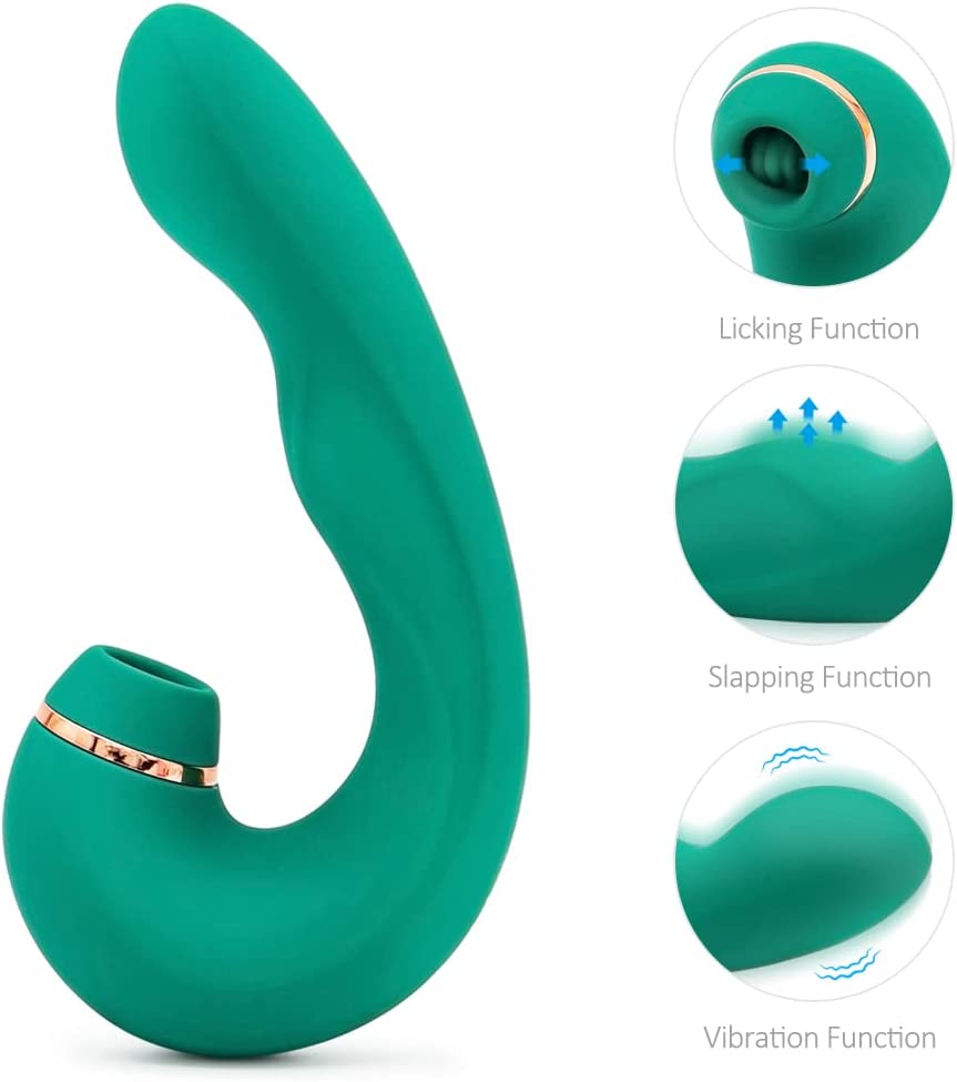 Aroselove - Tapping The G-spot And Sucking On The Vibrator - Aroselove