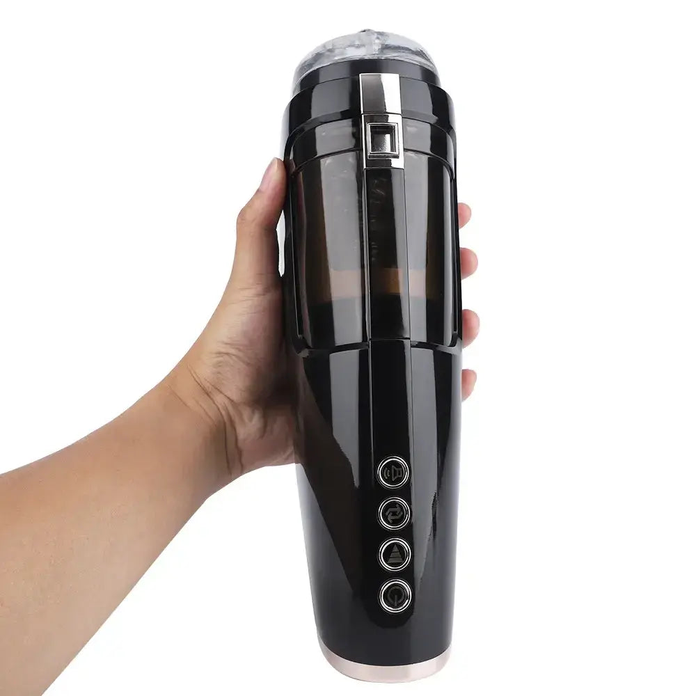 6 Thrusting Modes 3D Realistic Vagina Textured Sucking Heating Telescopic Male Masturbator