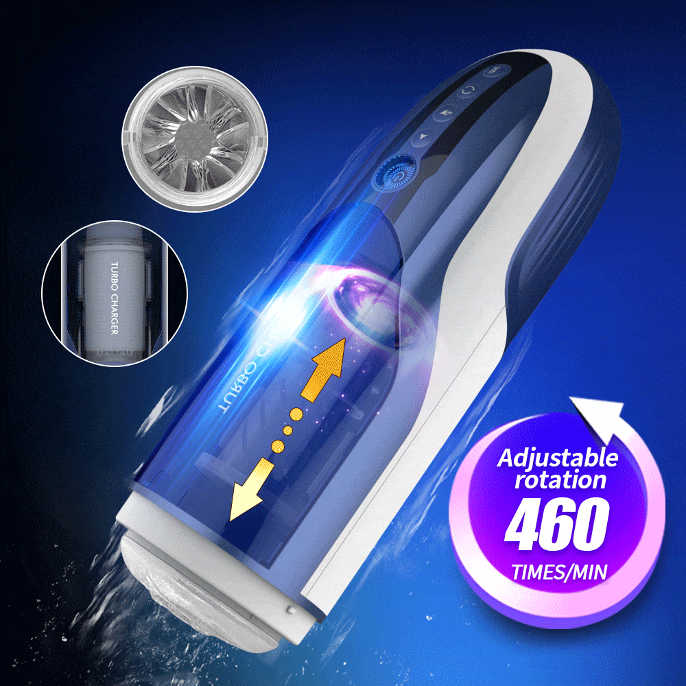 Aroselove - Thrusting Rotation Masturbation Cup Penis Trainer With Voice Function - Aroselove