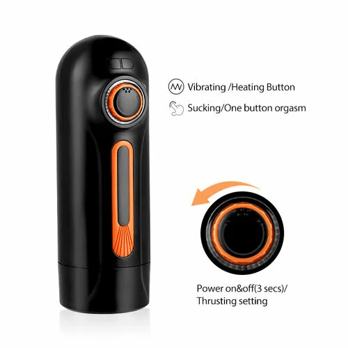Aroselove - 6 IN 1 Function 10 Vibration 4 Suction Male Masturbation - Aroselove