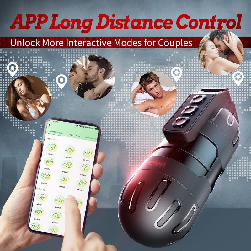 Aroselove - Grenade Strong Shock Male Masturbation Device Mobile App Remote Control - Aroselove