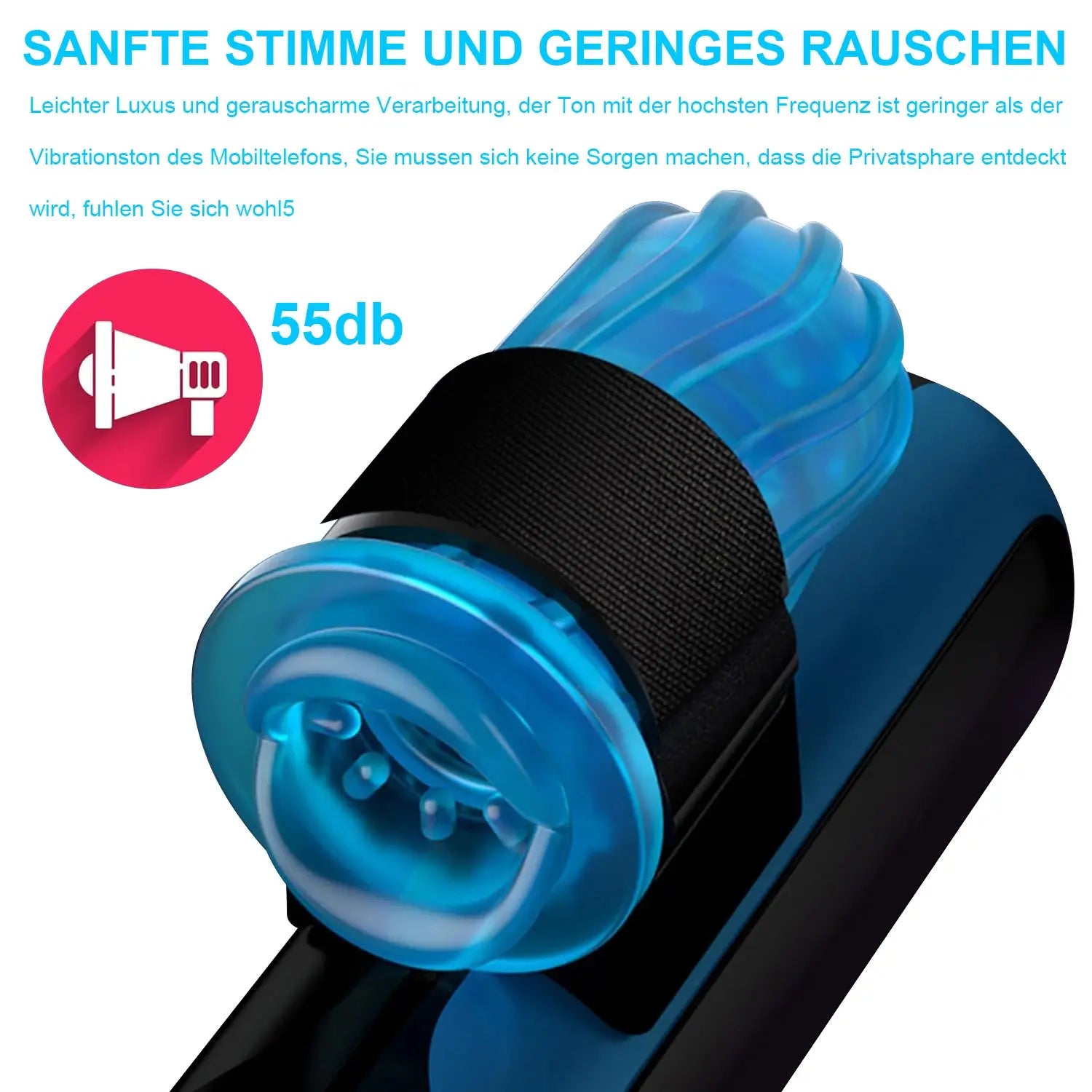 PAPLISS 700 Strokes Per Minute 6 Thrusting 10 Vibrating Masturbation Cup