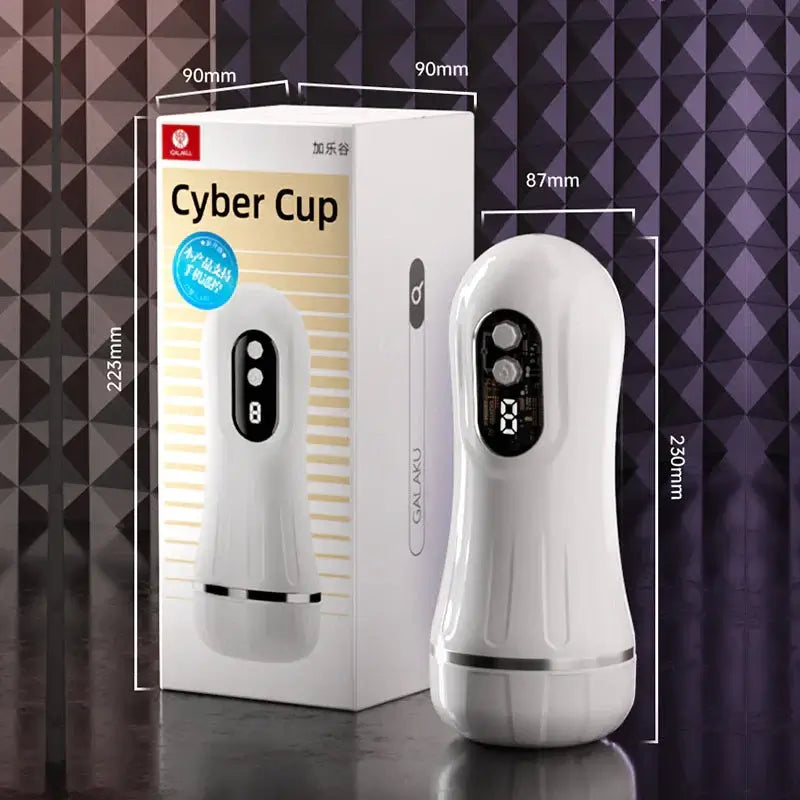Cyberpunk 9 Vibration Heating App Control Masturbator Cup