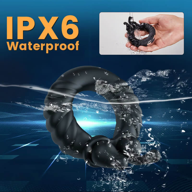 ABELE | 2 Motors Perineum Penis Ring with Vibration