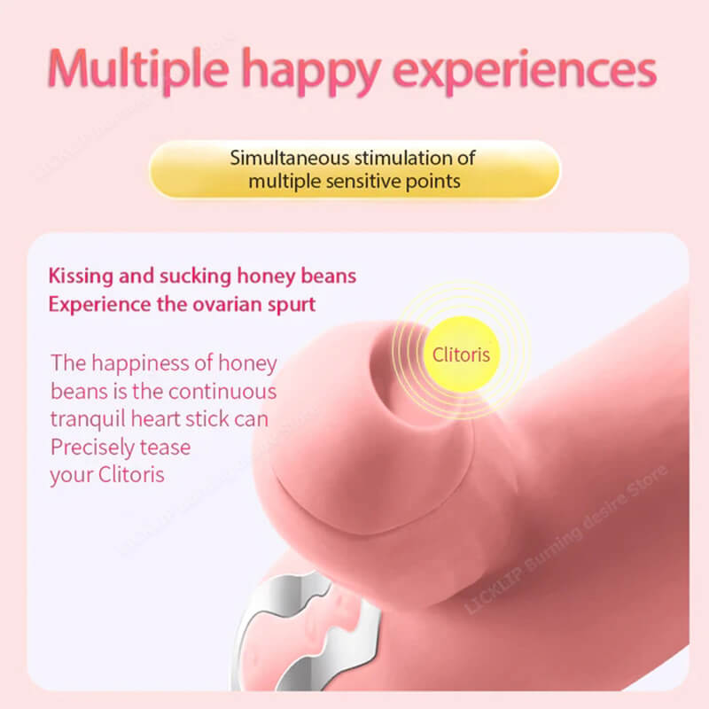 AMOUR VIBE SUCKING VIBRATOR