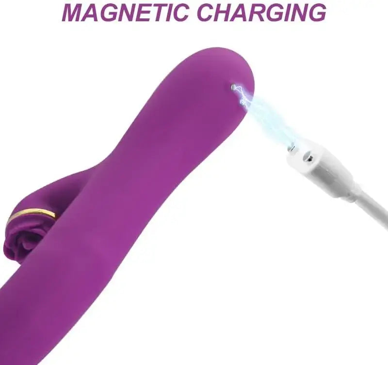 Aina – Tongue Licking Clitoral & G-spot Stimulator Thrusting Rabbit Vibrator