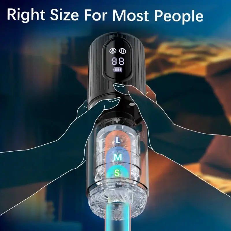 Aisia-4 Suction 5 Thrusting Rotating 3 in 1 Oral Sex Stroker