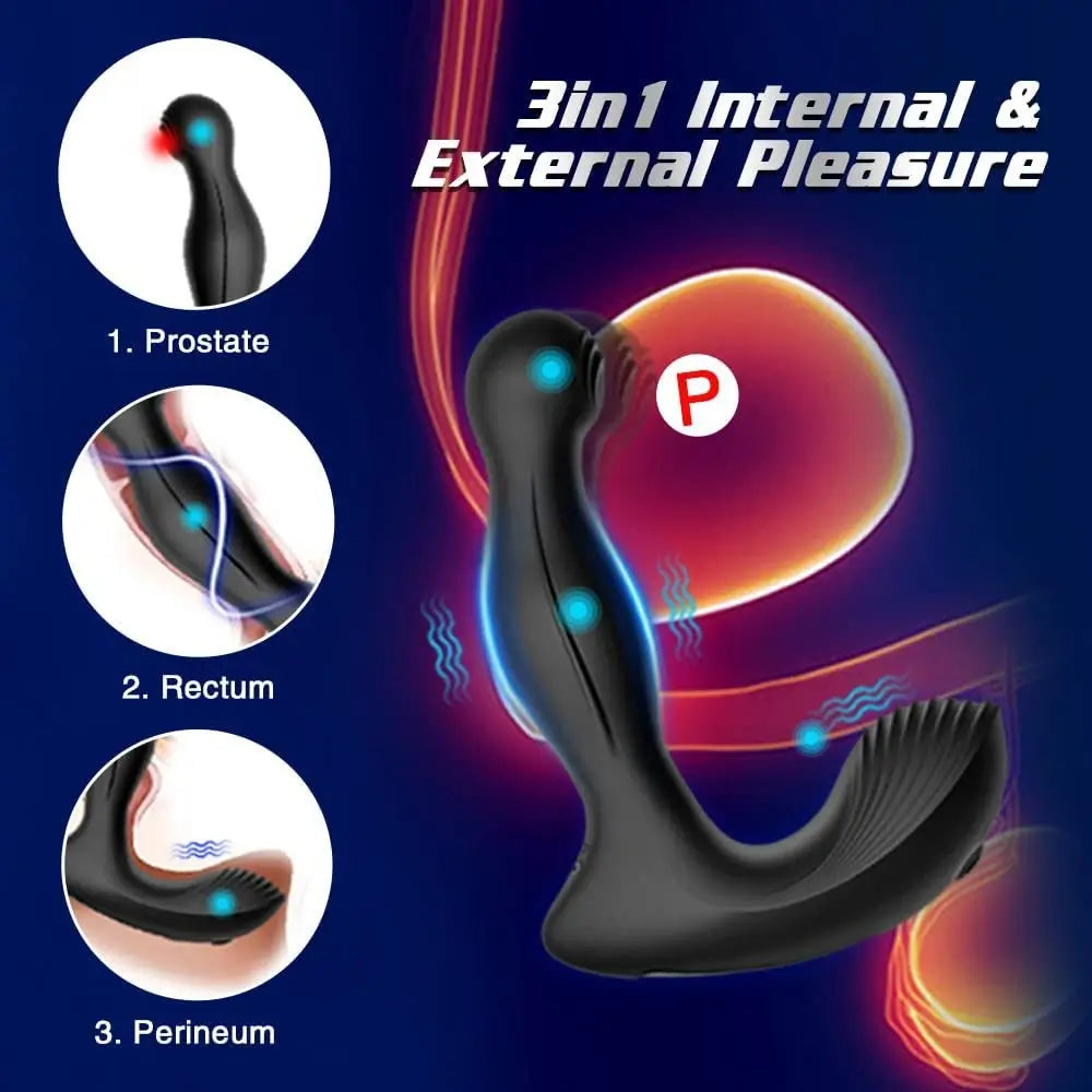 Akira C Remote Control Prostate and Perineum Massager