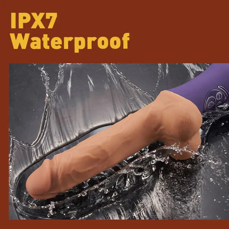 Allovers 6-Inch 4 in 1 Versatile Rotating Thrusting Vibrating Heating Dildo