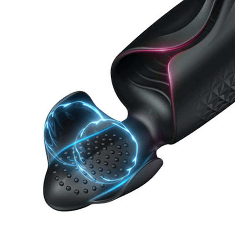 Amanda-10 Vibrating Wrapped Pulse Masturbation Trainer