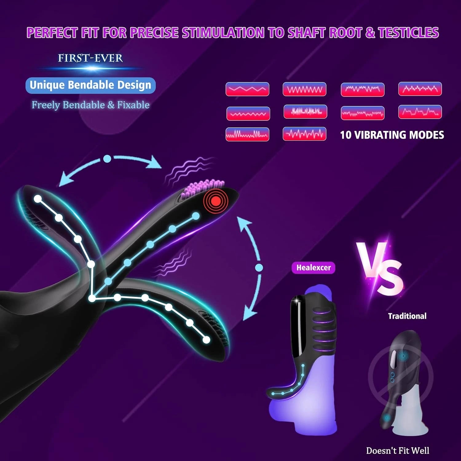 Andromeda Penis Tapping Vibrator – Vibrating & Portable