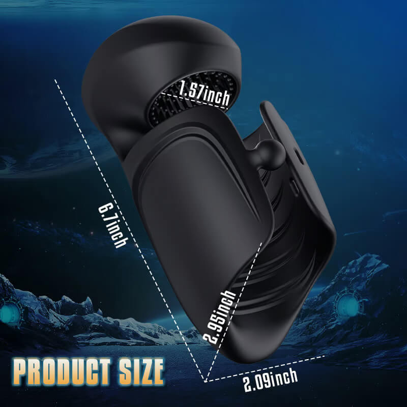 ALIEN Automatic Adjustable Buckle 10 Vibrating Modes Masturbation Cup