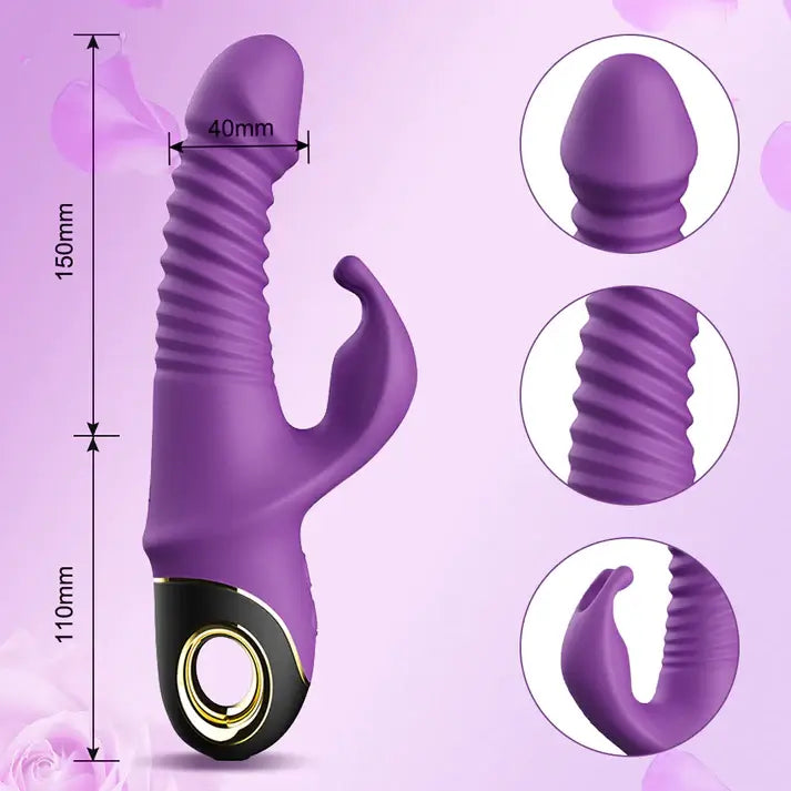 BADDIE POWER THRUST RABBIT VIBRATOR