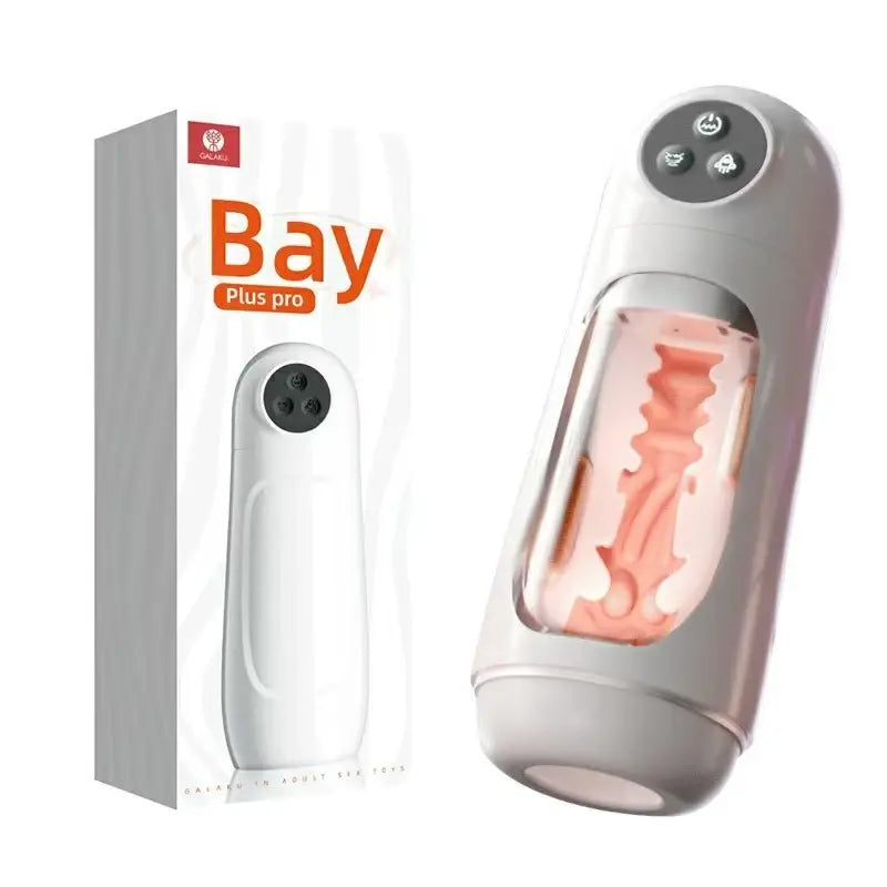 Baymax APP-Controlled Dual-Suction & Vibration Masturbator