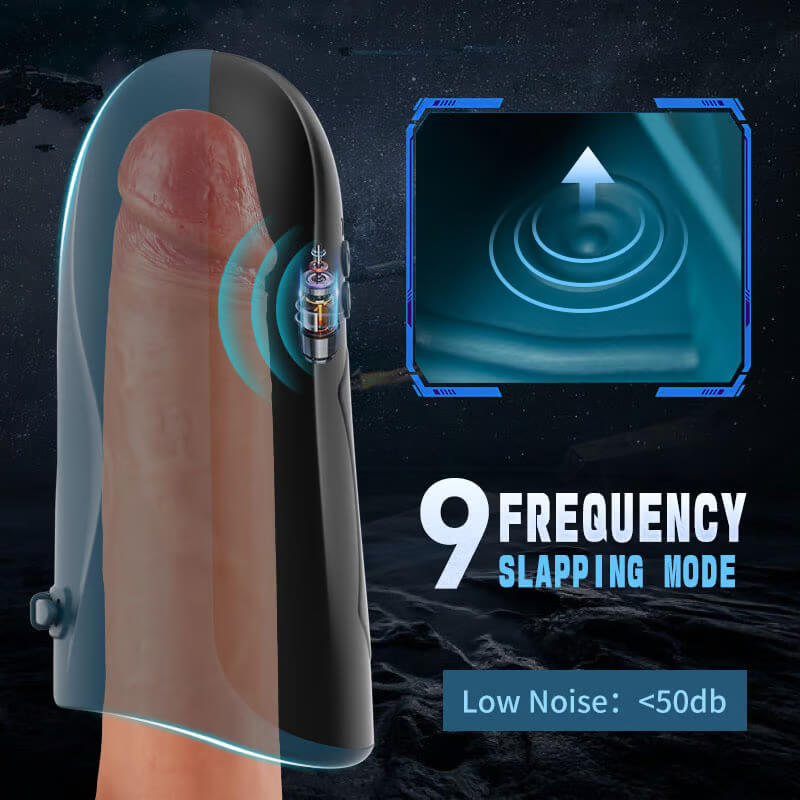 Bestvibe Belt Design Pulsing Slapping Vibration APP Control Male Masturbator Penis Vibrator Trainer
