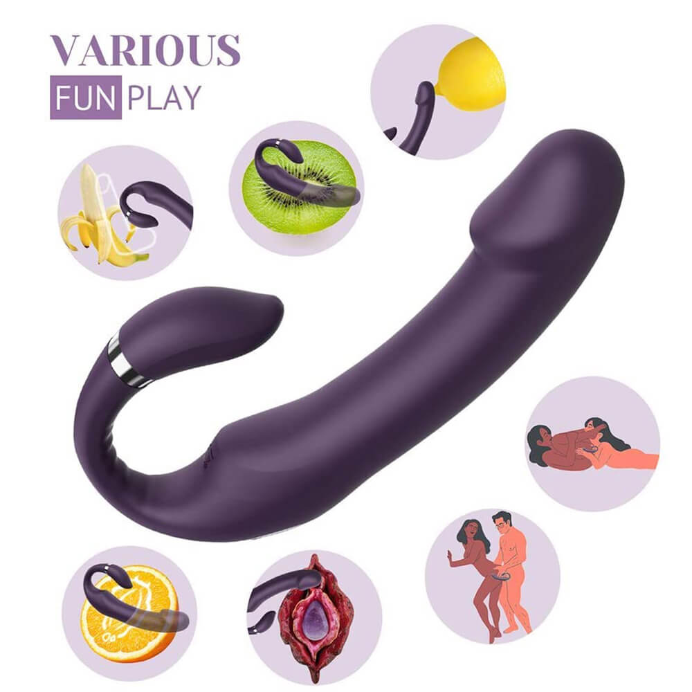 Bestvibe – 3 IN 1 Elegant G-Spot Heating Vibrator Clit Rubbing Massager