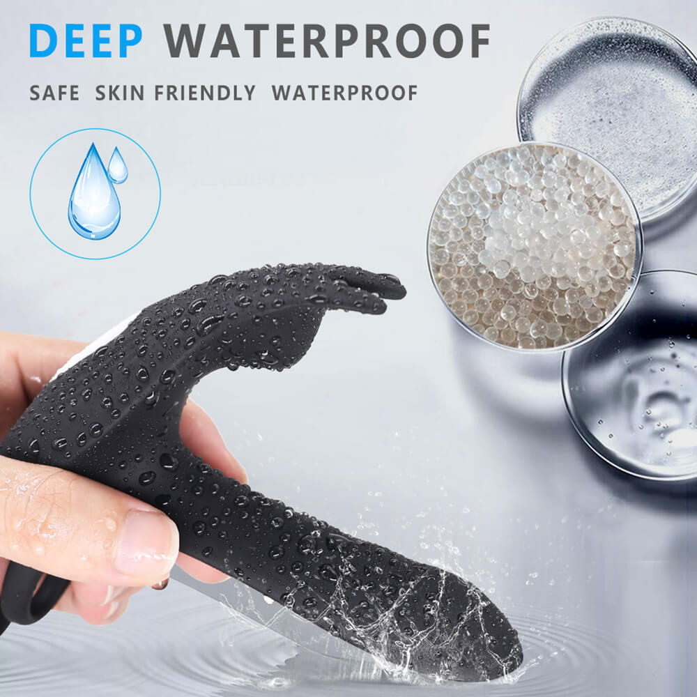 Black Fox C Vibrating Girth Enhancer Penis Sleeves