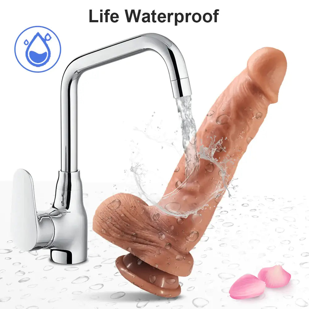 Blender – Rotating & Thrusting & Vibrating & Heating Dildo with Suction Stand