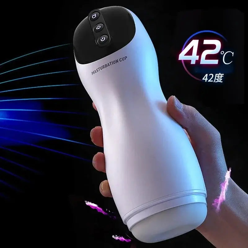 Blow Master Auto Sucking Male Masturbator – Vibrating & Heating