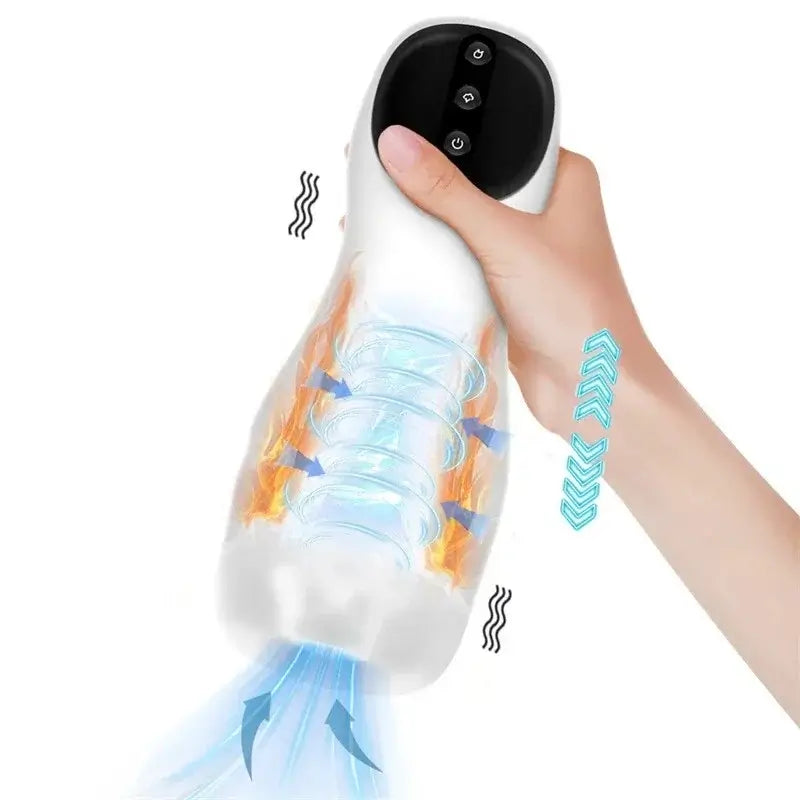 Blow Master Auto Sucking Male Masturbator – Vibrating & Heating