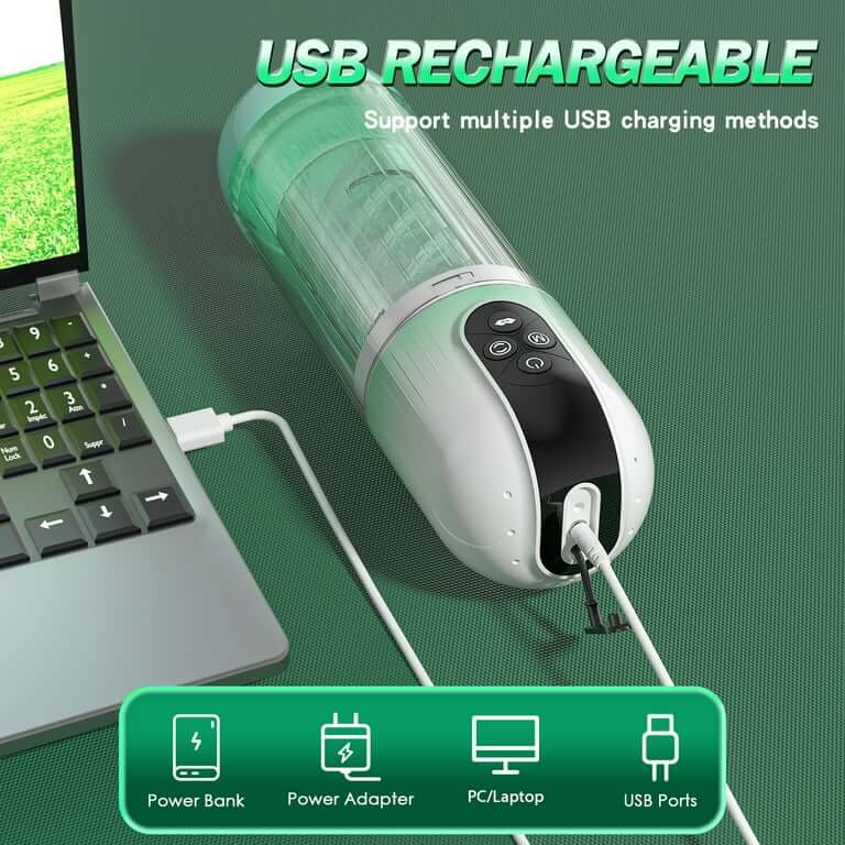 Boehler-Rotating Tongue Summer New Water SPA Automatic Male Masturbation Cup