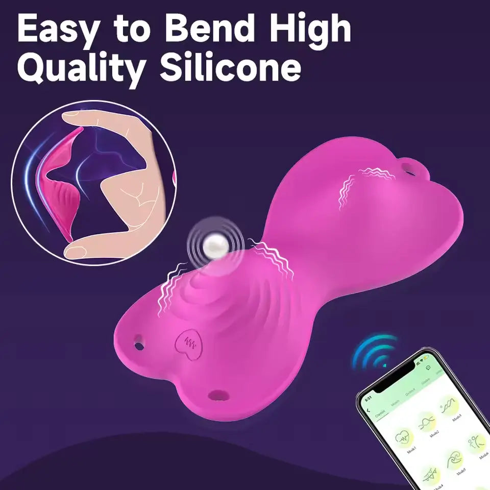 Butterfly APP Remote Control Wearable Clit Vibrator