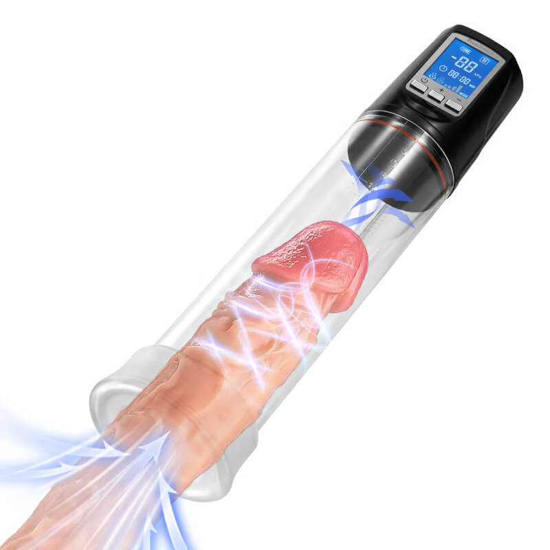 CALVIN Suction Penis Enlargement Pump Vibrating Suction Male Masturbator
