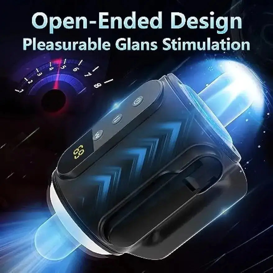 Calvin 9 Thrusting & Vibrating Massage Training and Masturbation 2 IN 1 Sex Toy