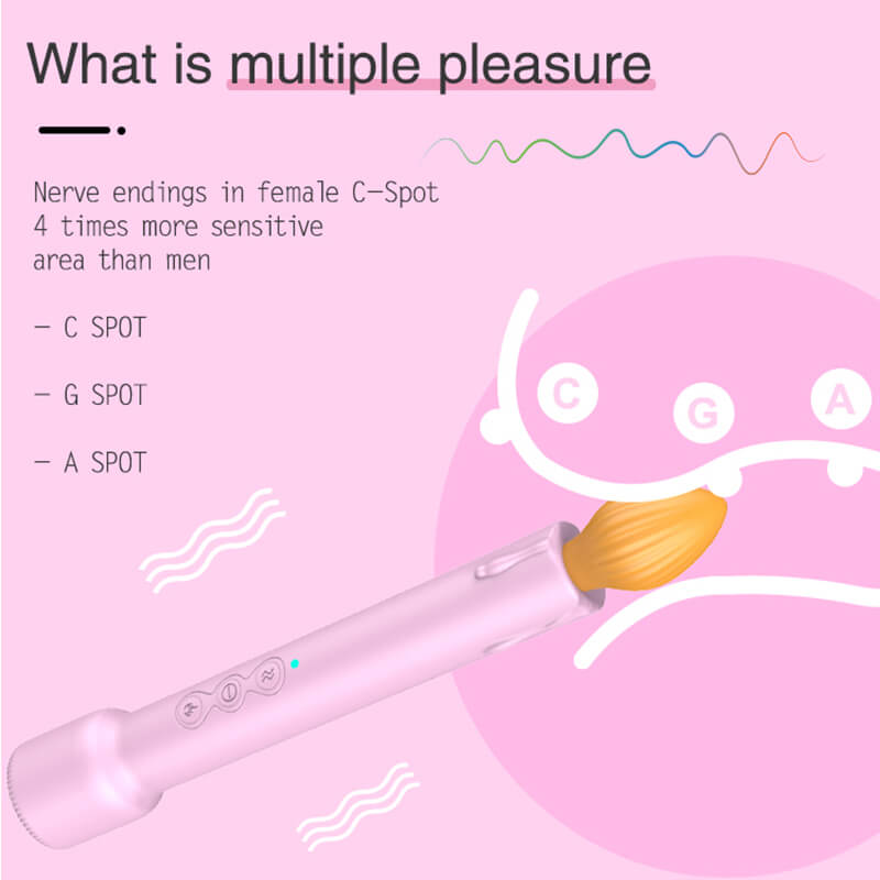 Candle Wax Play Simulation Wand Massager